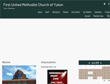 Tablet Screenshot of fumcyukon.org